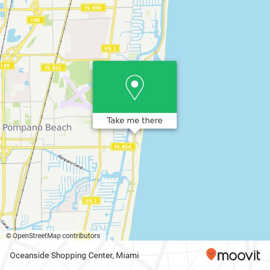 Mapa de Oceanside Shopping Center