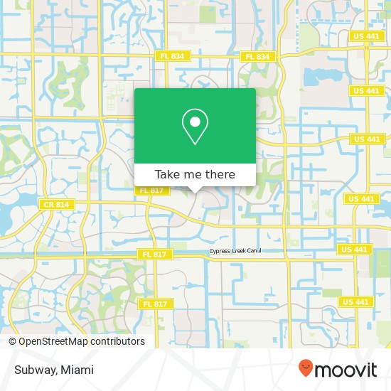 Subway, 710 Riverside Dr Coral Springs, FL 33071 map