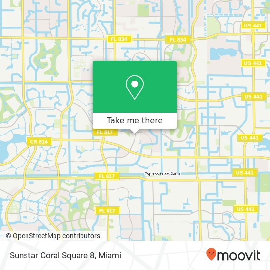 Sunstar Coral Square 8 map