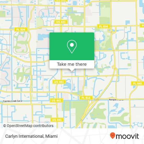 Carlyn International, 1413 Banks Rd Margate, FL 33063 map