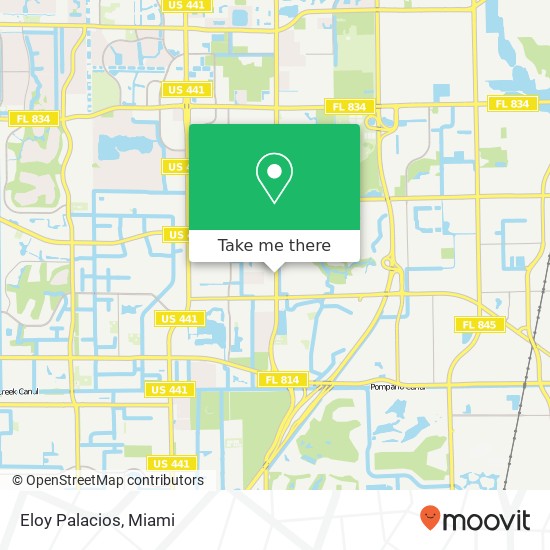 Eloy Palacios, 1375 N Lyons Rd Pompano Beach, FL 33063 map