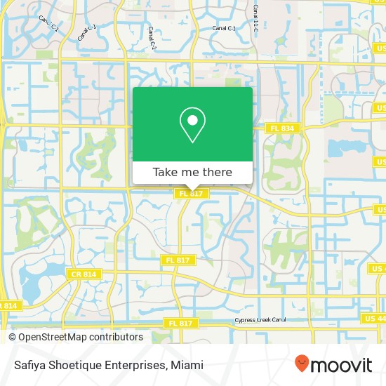 Safiya Shoetique Enterprises, 2139 N University Dr Coral Springs, FL 33071 map