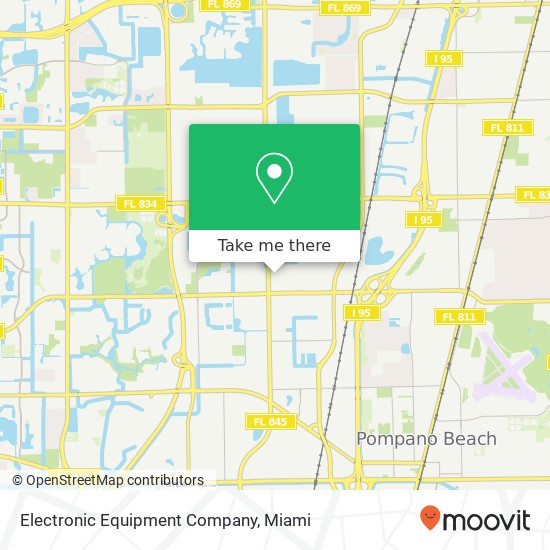 Electronic Equipment Company, 2550 N Powerline Rd Pompano Beach, FL 33069 map