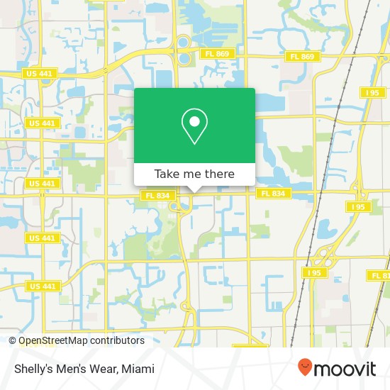 Shelly's Men's Wear, 2900 W Sample Rd Pompano Beach, FL 33073 map