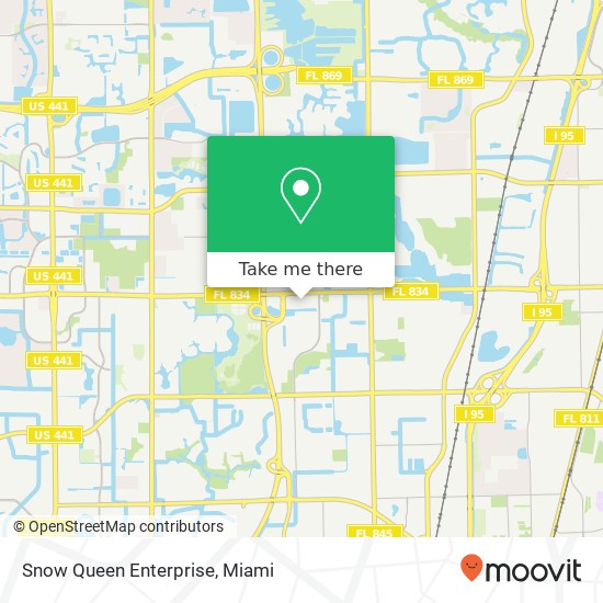 Snow Queen Enterprise, 2900 W Sample Rd Pompano Beach, FL 33073 map