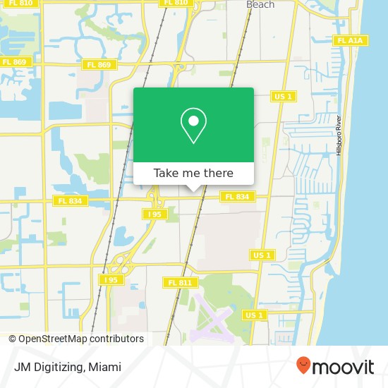 JM Digitizing, 575 E Sample Rd Pompano Beach, FL 33064 map