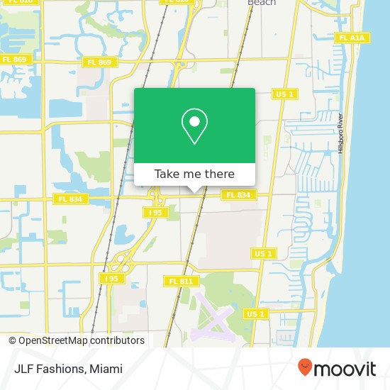 JLF Fashions, 555 E Sample Rd Deerfield Beach, FL 33064 map