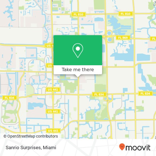 Sanrio Surprises, 4425 Lyons Rd Coconut Creek, FL 33073 map