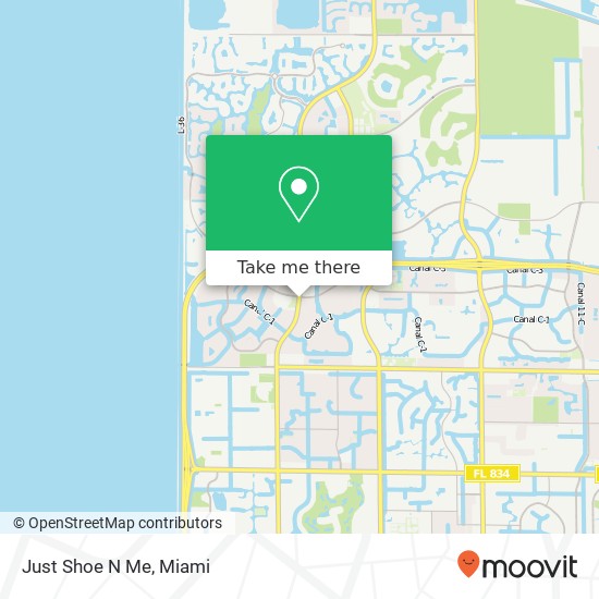 Just Shoe N Me, 5689 Coral Ridge Dr Pompano Beach, FL 33076 map