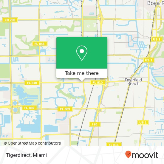 Tigerdirect, 1835 W Hillsboro Blvd Deerfield Beach, FL 33442 map