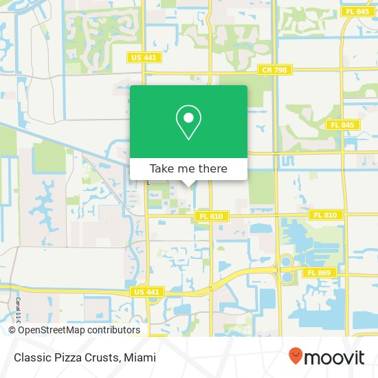 Classic Pizza Crusts, NW 49th Ln Pompano Beach, FL 33073 map