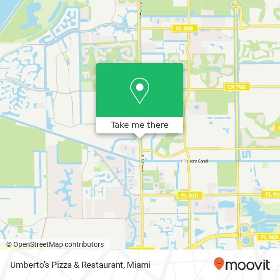 Umberto's Pizza & Restaurant, 23001 SR-7 Boca Raton, FL 33428 map