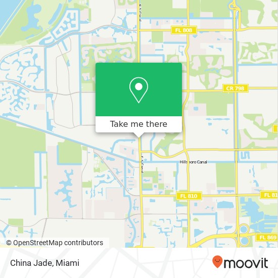 Mapa de China Jade, 22981 State Road 7 Boca Raton, FL 33428