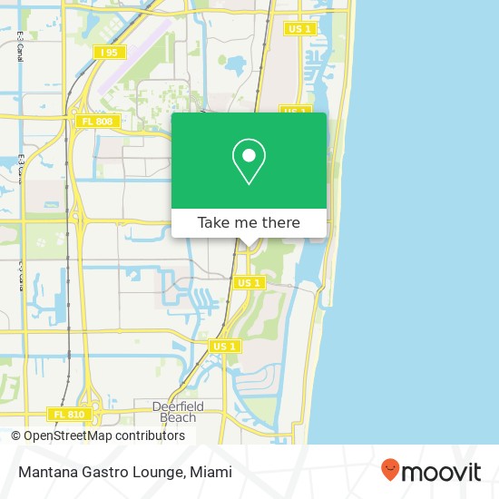 Mantana Gastro Lounge, Via de Palmas Boca Raton, FL 33432 map