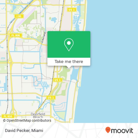 Mapa de David Pecker, 476 Addison Park Ln Boca Raton, FL 33432
