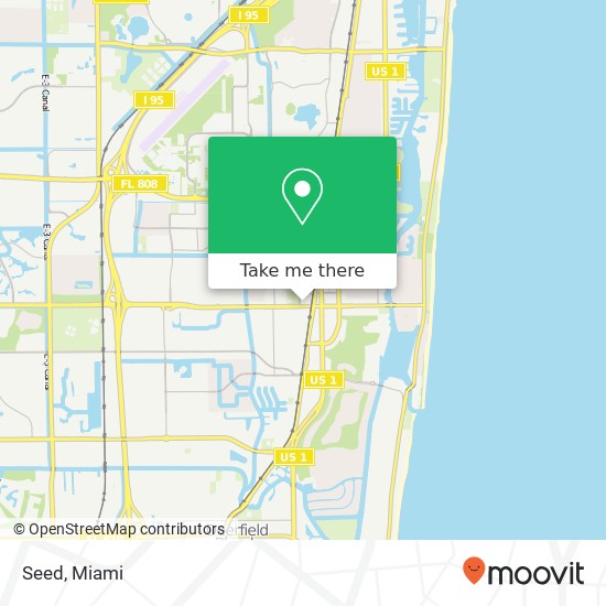 Seed, 199 W Palmetto Park Rd Boca Raton, FL 33432 map