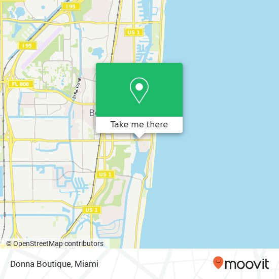 Donna Boutique, 709 E Palmetto Park Rd Boca Raton, FL 33432 map