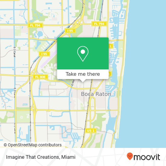 Imagine That Creations, 1501 NW 2nd Ave Boca Raton, FL 33432 map