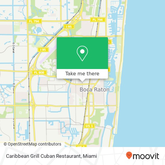 Caribbean Grill Cuban Restaurant, 1332 NW Boca Raton Blvd Boca Raton, FL 33432 map