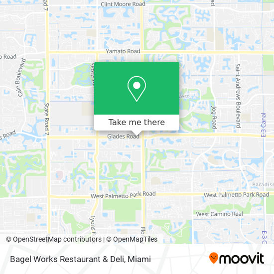 Bagel Works Restaurant & Deli map