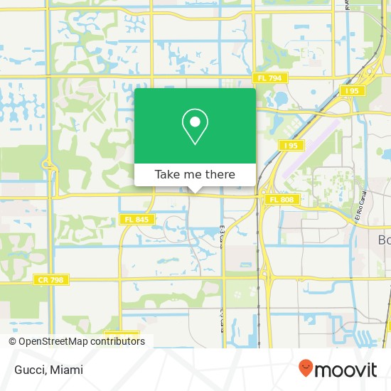 Gucci, 5800 Glades Rd Boca Raton, FL 33431 map