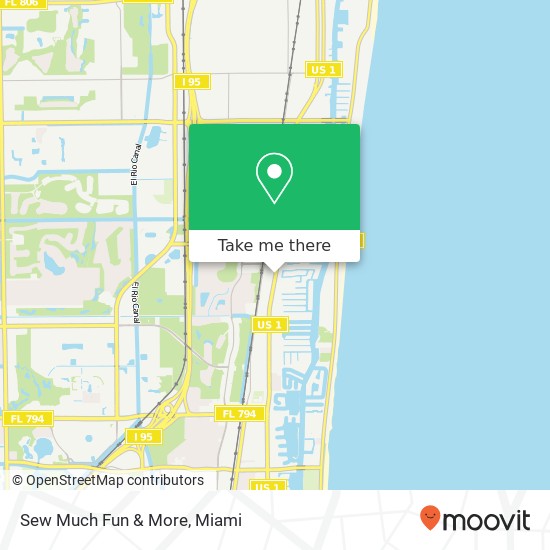 Sew Much Fun & More, 7491 N Federal Hwy Boca Raton, FL 33487 map