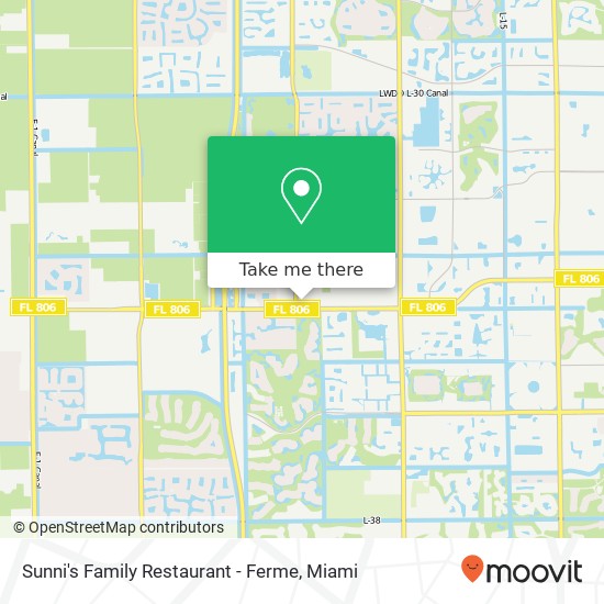 Sunni's Family Restaurant - Ferme, 7431 W Atlantic Ave Delray Beach, FL 33446 map
