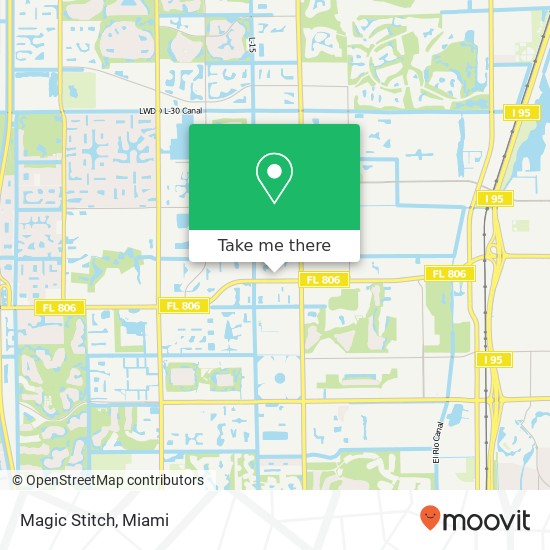 Magic Stitch, 5283 W Atlantic Ave Delray Beach, FL 33484 map