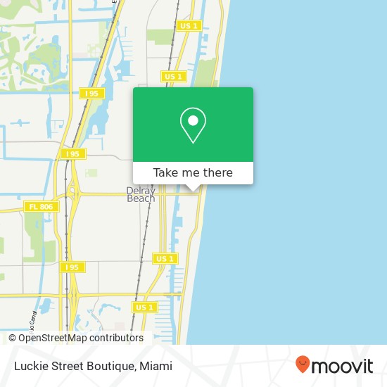 Luckie Street Boutique, 1163 E Atlantic Ave Delray Beach, FL 33483 map