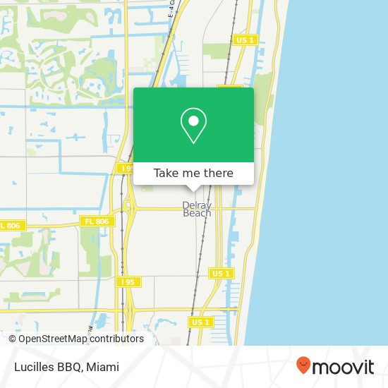 Lucilles BBQ, 138 N Swinton Ave Delray Beach, FL 33444 map