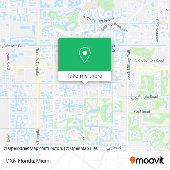 DXN Florida map