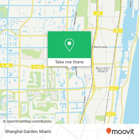 Shanghai Garden, 220 N Congress Ave Boynton Beach, FL 33426 map