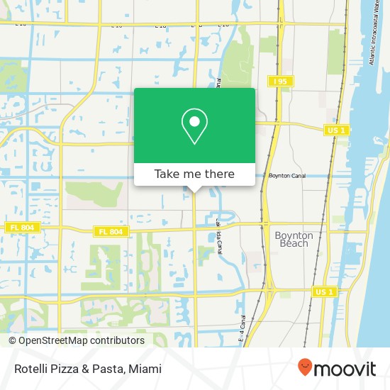 Rotelli Pizza & Pasta, 830 N Congress Ave Boynton Beach, FL 33426 map