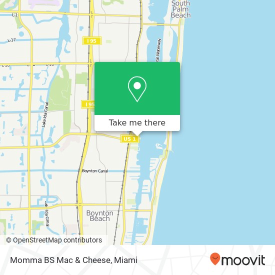 Momma BS Mac & Cheese, 707 Presidential Dr Boynton Beach, FL 33435 map