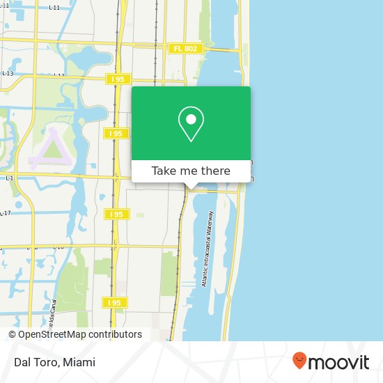 Dal Toro, 210 E Ocean Ave Lantana, FL 33462 map