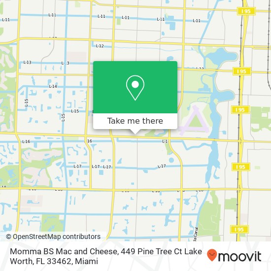 Momma BS Mac and Cheese, 449 Pine Tree Ct Lake Worth, FL 33462 map