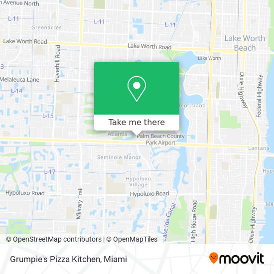 Mapa de Grumpie's Pizza Kitchen