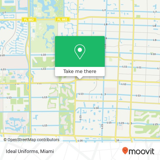 Mapa de Ideal Uniforms, 6428 Lake Worth Rd Lake Worth, FL 33463