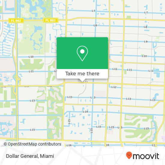Mapa de Dollar General, 5859 Lake Worth Rd Greenacres, FL 33463