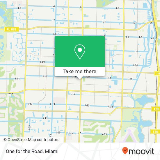 One for the Road, 3613 S Military Trl Lake Worth, FL 33463 map