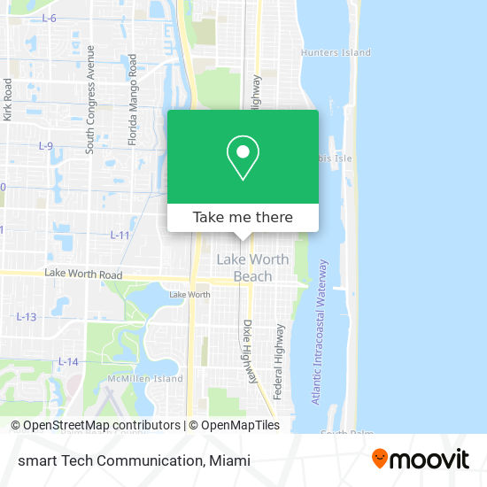 smart Tech Communication map