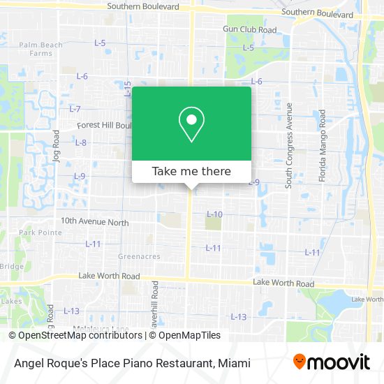 Angel Roque's Place Piano Restaurant map