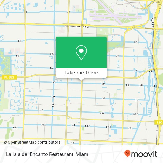 La Isla del Encanto Restaurant, 1969 S Military Trl Palm Springs, FL 33415 map