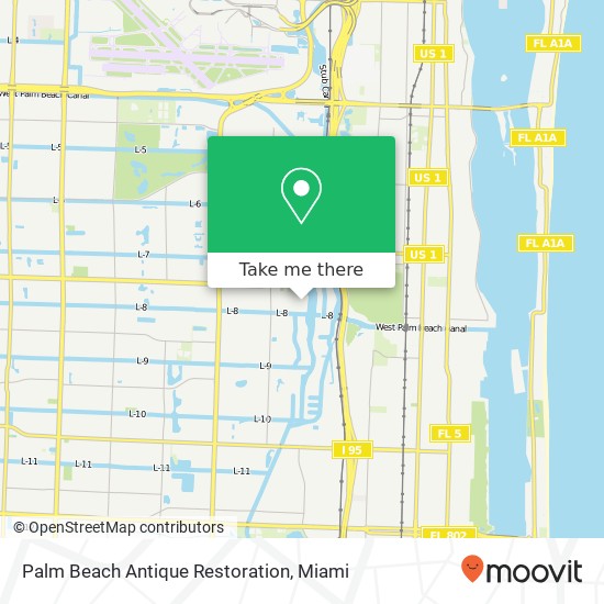 Palm Beach Antique Restoration, 7329 W Lake Dr West Palm Beach, FL 33406 map