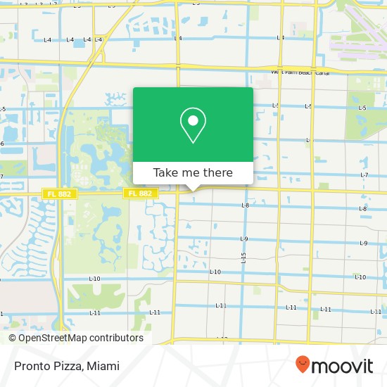 Pronto Pizza, 6272 Forest Hill Blvd Greenacres, FL 33415 map