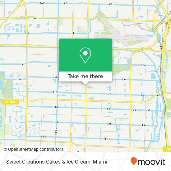 Sweet Creations Cakes & Ice Cream, 1241 S Military Trl West Palm Beach, FL 33415 map