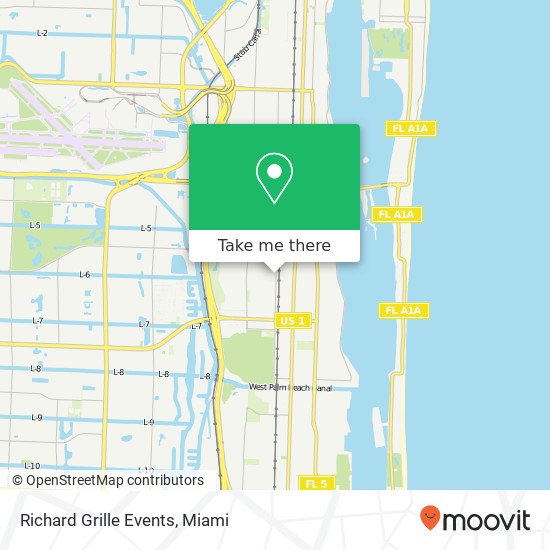 Richard Grille Events, 5811 Georgia Ave West Palm Beach, FL 33405 map