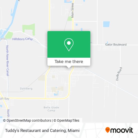 Mapa de Tuddy's Restaurant and Catering