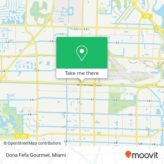 Dona Fefa Gourmet, 4915 Southern Blvd West Palm Beach, FL 33415 map