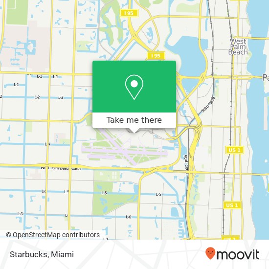 Starbucks, James L Turnage Blvd West Palm Beach, FL 33406 map